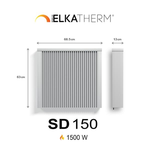 SD150  1,5 kw  RAL9010 63/69/13 cm